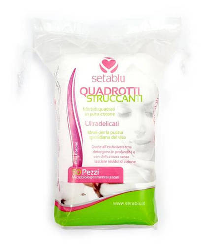 Setablu Quadrotti Struc. 50Pz Puro Cotone
