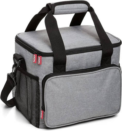 Tatay Urban Food Picnic - Borsa Termica Porta Pranzo 11 L Denim Grigio