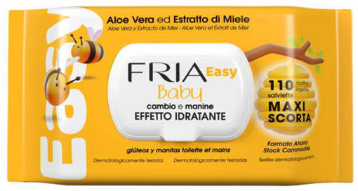 Fria Easy Baby con Aloe e Miele 110 pz