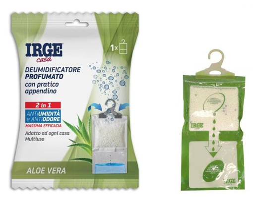 Irge Deumidificatore 500 ml con Appendino Aloe Vera
