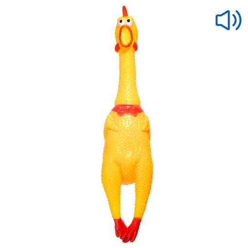 Nobleza Pollo sonoro in vinile L16cm
