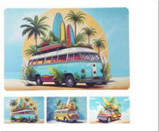 Tovaglietta Americana Pp Cm43X28 Camper 4Ass