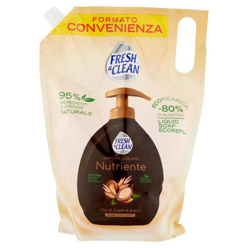 Fresh&Clean Ecoric Nutriente Olio Di Argan E Avena 1 Lt