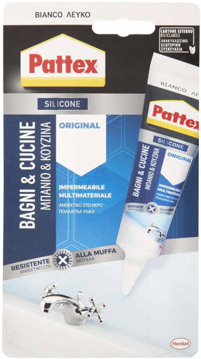 Pattex Silicone 50 ml Bianco 