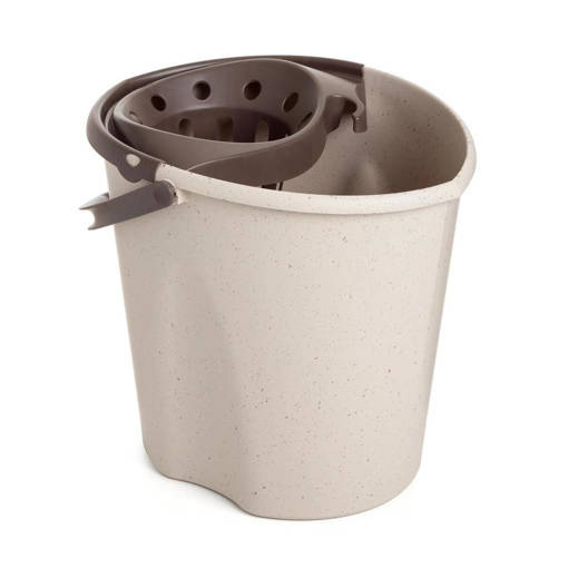 Tatay Secchio C/Strizzatore Ovale Ecohome (Materiale 100% Riciclato)