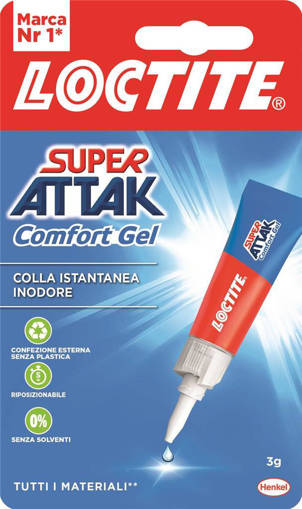 Loctite - Super Attak Gel Riposizionabile 3 g