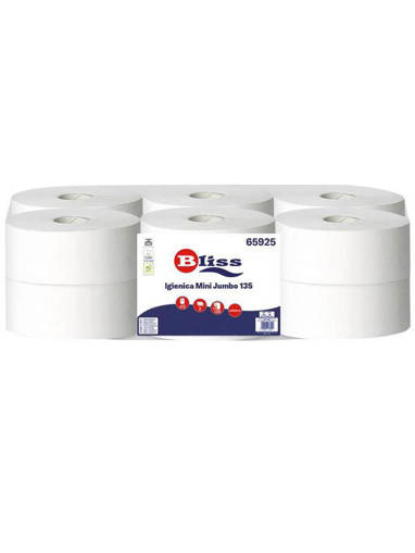 Bliss Igienica 12 Rotoli Industriali Mini Jumbo 135 mt