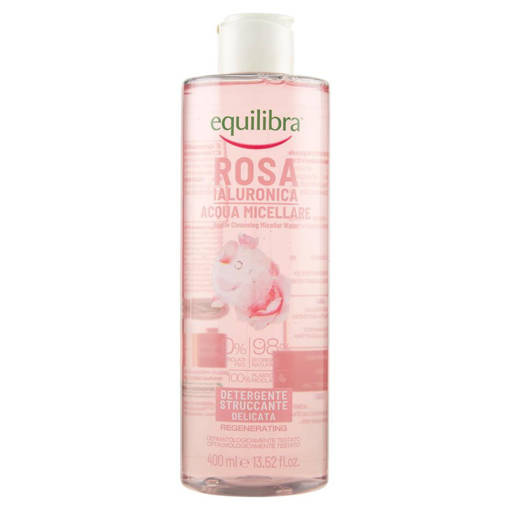 Equilibra Detergente Struccante Alla Rosa Ialuronica 400 ml