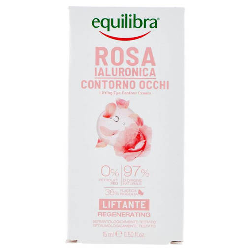 Equilibra Contorno Occhi Alla Rosa Ialuronica 15 ml