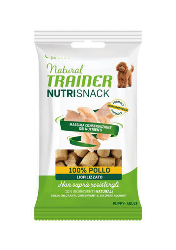 Natural Trainer NUTRISNACK Cane 20 gr Pollo Liofilizzato