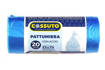 Cossuto 20 Sacchi Pattumiera 55x70 Cm, 40 Litri, Azzurro, Con Laccio
