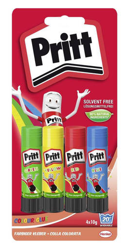 Pritt - Colla Stick Fun Colors 10 gr 4 Pz   2332577