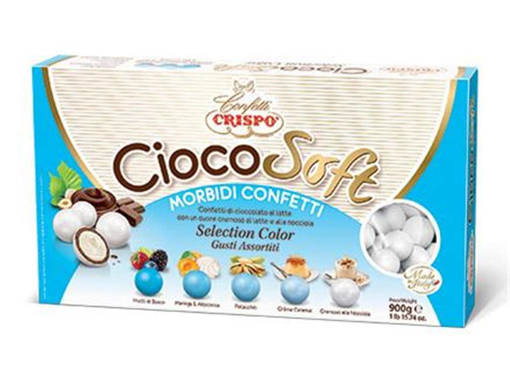Crispo cioco soft selection celeste 900 gr