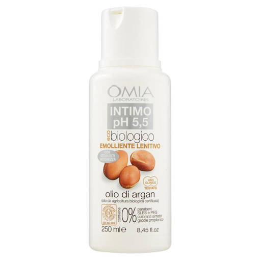 Omia Intimo Ph 5,5 Olio Di Argan Emolliente 250 ml