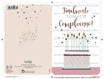 Marpimar - Compleanno Torta Fondo Chiaro Luxury TMSD19