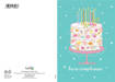 Marpimar - Compleanno Torta Foil Olografico LOE21