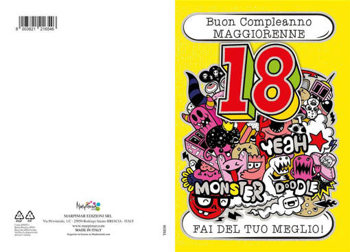 Marpimar - 18 Anni 3D TSD30