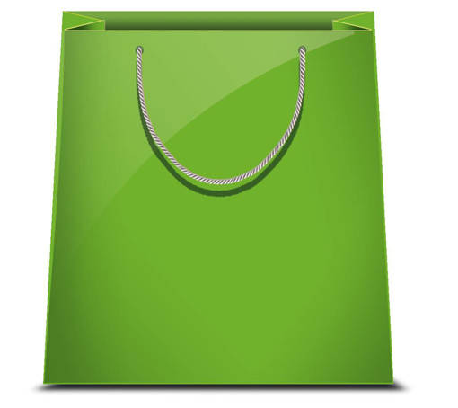 Marpimar - Shopper Monocolore Verde Formato Piccola LX44