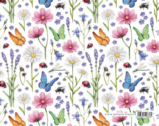 Marpimar - Carta Regalo Fiori Vari Colori ERAC22