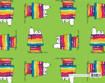 Marpimar - Carta Reaglo Snoopy Verde PECB01