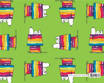 Marpimar - Carta Reaglo Snoopy Verde PECB01