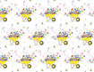 Marpimar - Carta Florentia Carriola Con Fiori FLE33