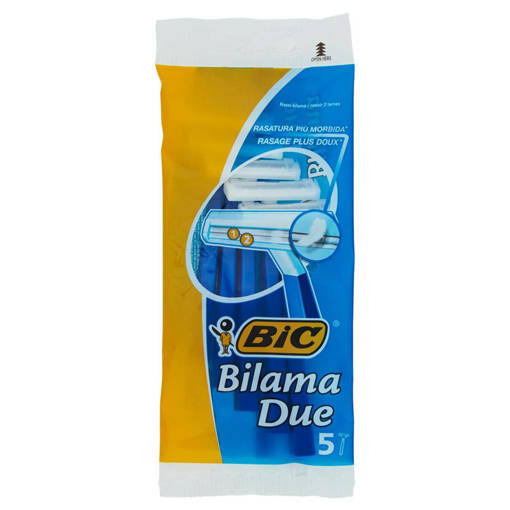 Bic Rasoio Usa e Getta Bilama 2, 5 pezzi