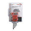Kombo Set 8 Pezzi Chiavi Maschio Torx Piegate In Cromo Vanadium Crv, Esecuzione Cromata, Con Astuccio Per Rimessaggio. Misure T9 / T10 / T15 / T20 / T25 / T27 / T30 / T40