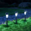 Lampioncino LED solare in plastica 6500K
