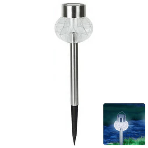 Aigostar Lampioncino LED solare in acciaio inossidabile 6500K