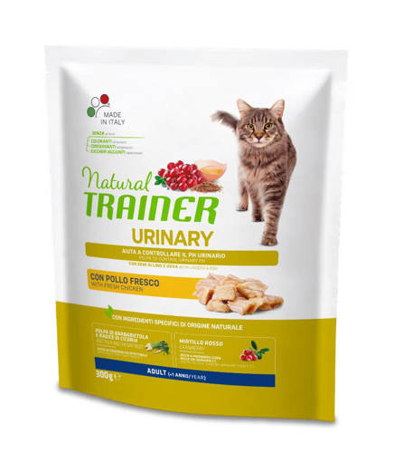 Natural Trainer Gatto Urinary 300 gr con Pollo Fresco