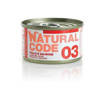 Natural Code 03 Pollo E Salmone, Lattina 85G