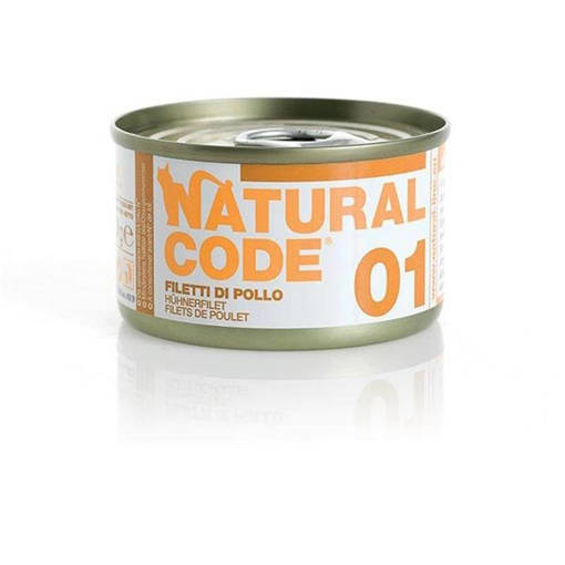 Natural Code 01 Filetti Di Pollo , Lattina 85G