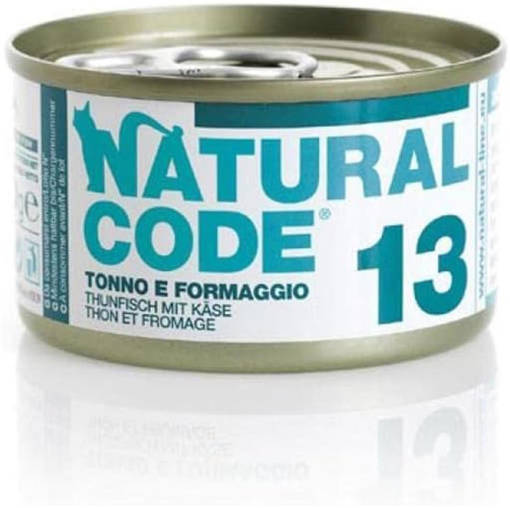 Natural Code 13 Tonno E Formaggio , Lattina 85G