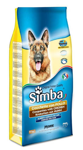 Simba Cane Croccantini 20 kg, Pollo