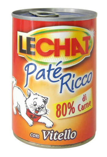 Lechat Pate' Ricco 400 gr Vitello
