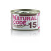 Natural Code 15 Pollo,Verdure E Fegato , Lattina 85G