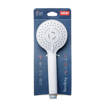 Tatay Doccia Mano Bombay Bianco 3 Pos. Sistema Risparmio Acqua Diam. 10 Cm - Abs