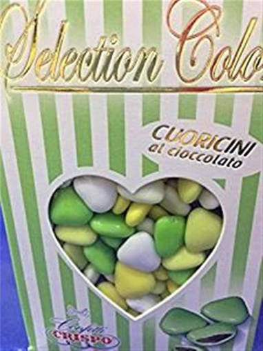 Crispo cuoricini mignon 500gr verde sfumato
