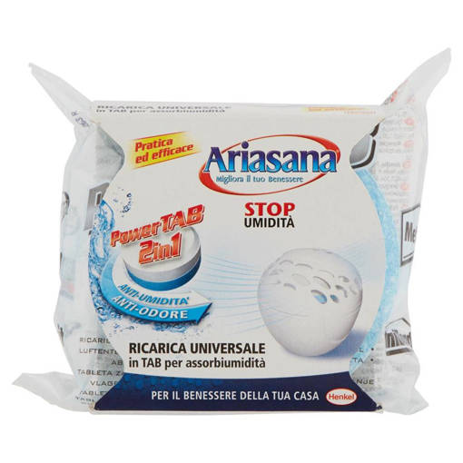 Ariasana Perla Tab Ricarica Assorbiumidità Antiodore 300 gr