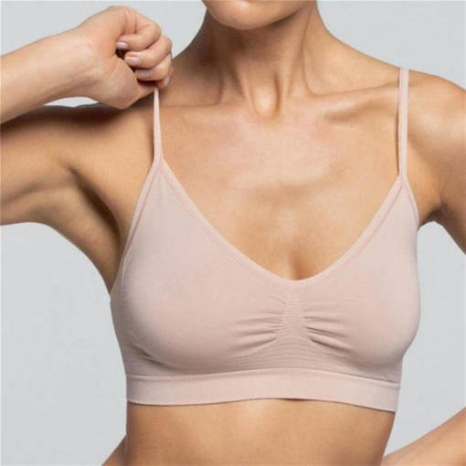 Pompea Brassiere Seamless Bianco Taglia S/M