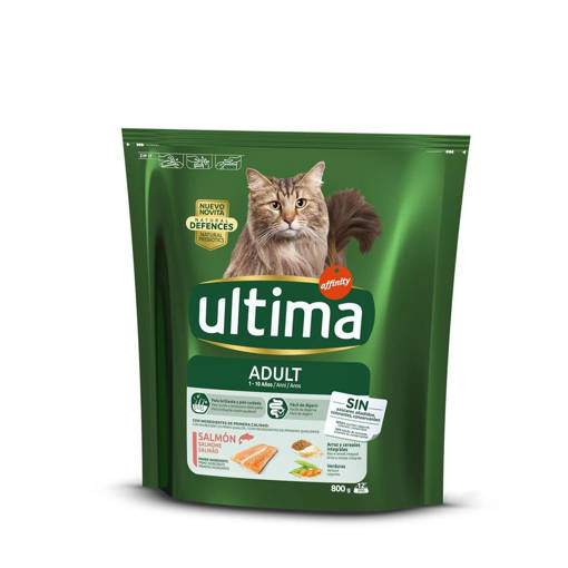 Ultima Gatto Salmone e Riso g 800