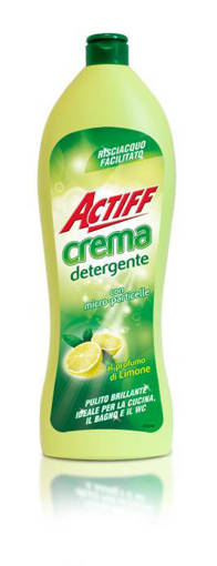 Actiff Crema Detergente Superfici Limone 750 ml