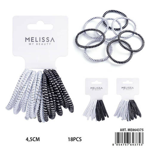 MELISSA ELASTICO CAPELLI 4.5CM 18PZ -