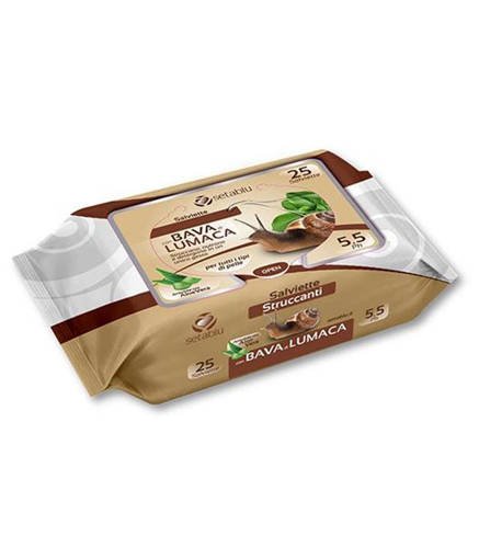 Setablu Salviette Struccanti Bava Di Lumaca 25Pz
