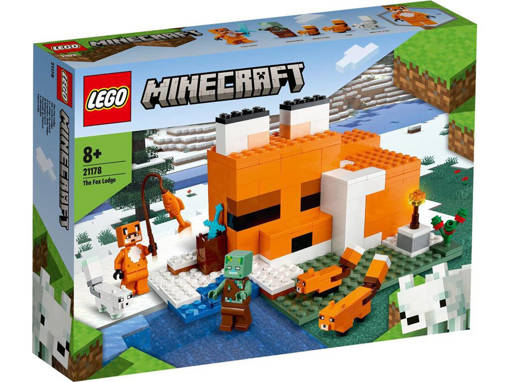 Lego Minecraft 21178 Il Capanno della Volpe