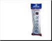 Omega Multipresa 5 Prese Universali P40 Bipasso/Schuko 10/16A 2P+T, Cavo 1.5Mt H05Vv-F 3Gx1Mm, Spina 16A 2P+T, Con Interruttore Luminoso
