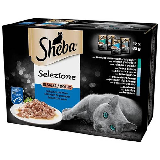 Sheba Pouch Sel del Mare Salsa 12x85gr