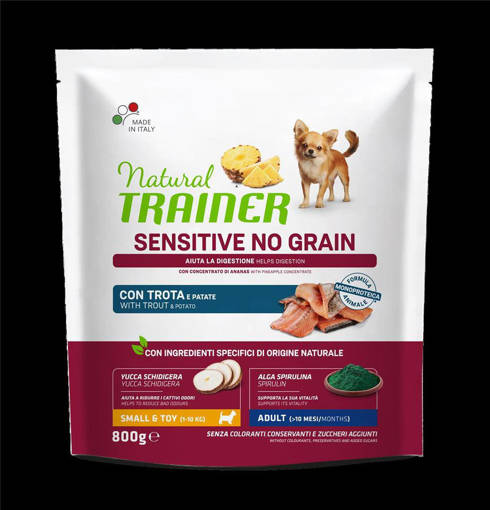 Natural Trainer Cane No Grain 800 gr Trota