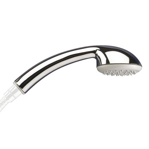 Tatay Doccia Mano Vanity Cromo 1 Pos. Anticalcare Sistema Risparmio Acqua del 50% - Abs Cromato